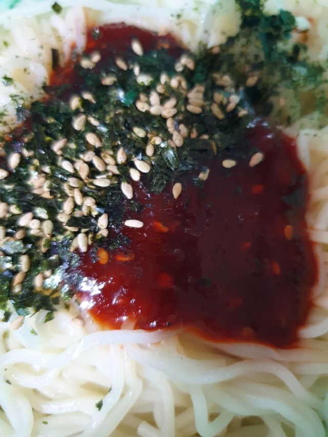 [한면원] 비빔국수 2인분 리뷰 사진