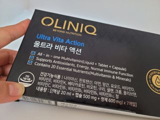 올리닉 울트라비타액션 — 4.5점을 준 리뷰어가 2021년 10월 올린 사용 사진