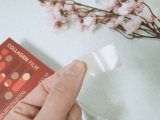 프리마인 귀족의 콜라겐, 92배 흡수율. 럭셔리 프리미엄 셀라브 콜라겐필름 30매 — 5점을 준 리뷰어가 2022년 4월 올린 사용 사진