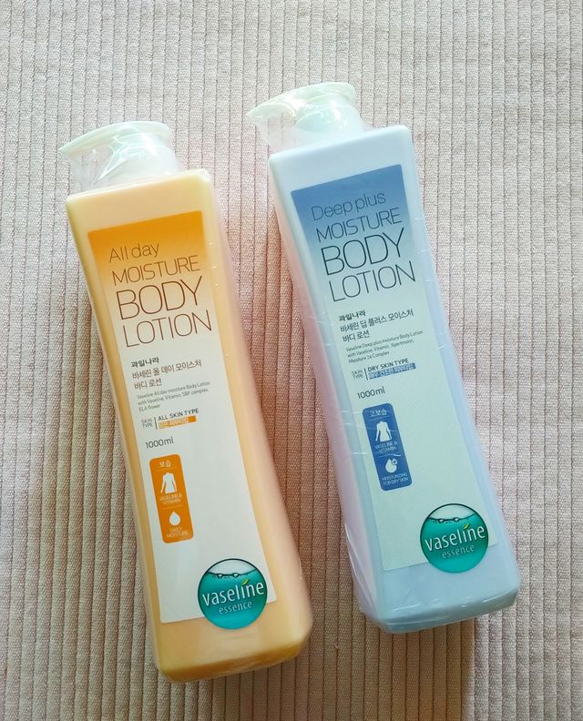 [과일나라] 바세린 모이스처 바디로션 1000ml 2종 리뷰 사진