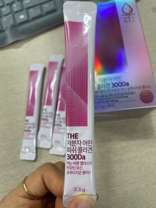 [닥터루템]THE 저분자 어린 피쉬콜라겐300Da 먹는 어류 엘라스틴 비오틴뮤신 글루타치온 플러스 1box(30포) — 5점을 준 리뷰어가 2023년 1월 올린 사용 사진