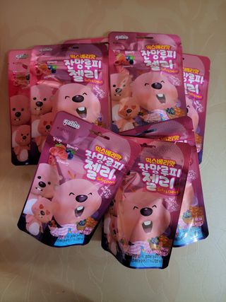 [팔도] 잔망루피젤리 믹스베리맛 42g 8개 — 5점을 준 리뷰어가 2022년 2월 올린 사용 사진