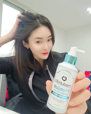 모두발라 탈모집중케어 헤어토닉 — 5점을 준 리뷰어가 2022년 1월 올린 사용 사진