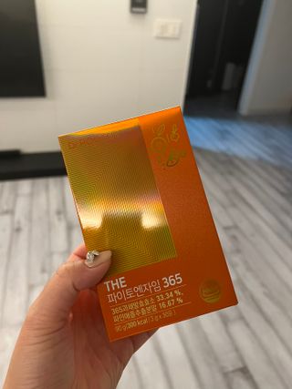 [닥터루템]맛있는 파인애플맛 과채효소 THE파이토엔자임365 1box (30포) — 5점을 준 리뷰어가 2022년 10월 올린 사용 사진