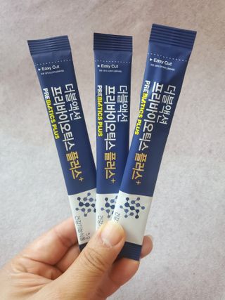 메이준뉴트리 더블액션 프리바이오틱스 플러스+ — 5점을 준 리뷰어가 2021년 7월 올린 사용 사진