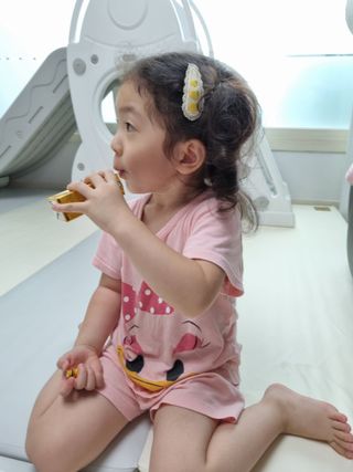 메디웰 페디아드링크 미니 바나나맛 — 5점을 준 리뷰어가 2022년 8월 올린 사용 사진