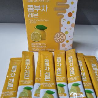 참앤들황토농원 7가지 맛! 탄산 톡톡! 스파클링! 데이앤 콤부차 7종 10포 1박스씩 ★총 7박스★ — 5점을 준 리뷰어가 2023년 2월 올린 사용 사진