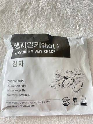 클린24시간 베지밀키웨이 감자 쉐이크 1세트 (5개) — 5점을 준 리뷰어가 2023년 3월 올린 사용 사진