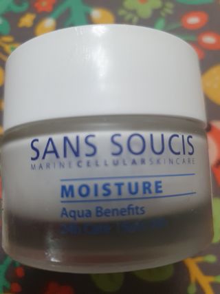 산수시 아쿠아 베네핏 24h 수부지 물광 속건조 수분크림 50ml — 5점을 준 리뷰어가 2021년 7월 올린 사용 사진