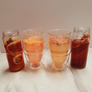 공간알파 시그니처 핑크레몬청 + 장미레몬코디얼 2종 세트 — 5점을 준 리뷰어가 2021년 12월 올린 사용 사진