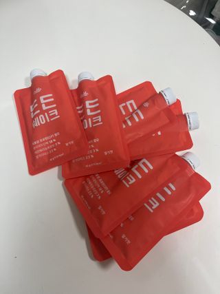 [덜다] 든든 식물성 단백질 쉐이크 40g X 7입 (곡물/딸기) — 5점을 준 리뷰어가 2023년 8월 올린 사용 사진