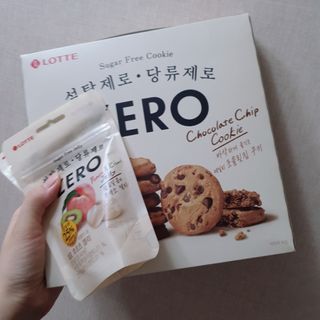 ZERO (초콜릿 칩 쿠키, 카카오 케이크, 후르츠 젤리, 아이스 콜라, 아이스 초코바) — 5점을 준 리뷰어가 2022년 6월 올린 사용 사진