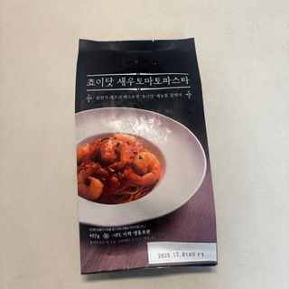 프레시지 [구매평]최현석의 쵸이닷 새우 토마토 파스타 (냉동) — 5점을 준 리뷰어가 2025년 6월 올린 사용 사진