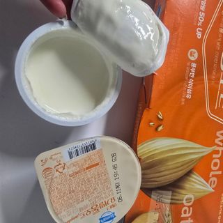 구매평★[2종 패키지]덴마크 요거밀 통오트 요거트(12,460원) — 5점을 준 리뷰어가 2025년 6월 올린 사용 사진