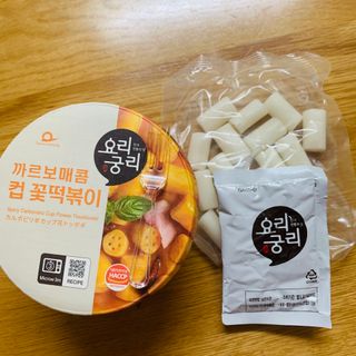 나우  [요리궁리] B타입 ( 매콤, 치즈, 매콤까르보 ) 꽃떡볶이 6개입 세트 — 4점을 준 리뷰어가 2025년 3월 올린 사용 사진