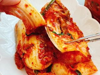 셰프애찬 알배기 겉절이 김치 1kg — 4.5점을 준 리뷰어가 2022년 9월 올린 사용 사진