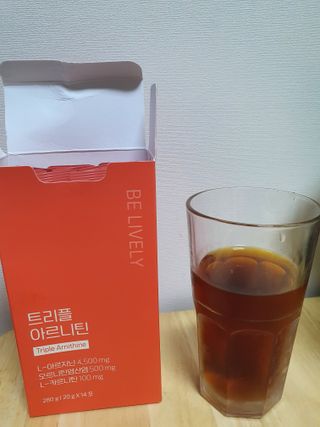 오늘도 트리플아르니틴 — 4.5점을 준 리뷰어가 2022년 8월 올린 사용 사진