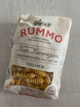 이탈리안 프리미엄 파스타 룸모 Rummo 파스타 2종 + 바질 페스토 + 블랙 트러플 페이스트 — 5점을 준 리뷰어가 2021년 7월 올린 사용 사진
