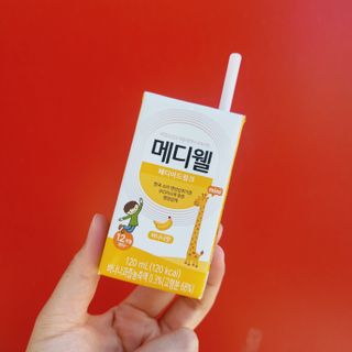메디웰 페디아드링크 미니 바나나맛 — 5점을 준 리뷰어가 2022년 8월 올린 사용 사진