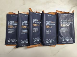 서울약사신협_프리미엄포스트바이오틱스골드_5g x 50포 — 5점을 준 리뷰어가 2021년 4월 올린 사용 사진