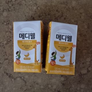 메디웰 페디아드링크 미니 바나나맛 — 5점을 준 리뷰어가 2022년 8월 올린 사용 사진