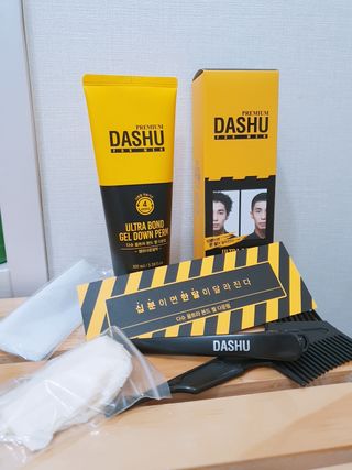 다슈코리아 다슈 포 맨 프리미엄 울트라 본드 젤 다운펌 — 4점을 준 리뷰어가 2021년 2월 올린 사용 사진