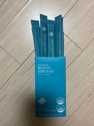 클린24시간 슬림앤유산균 1박스 (3.5g X 15포) — 5점을 준 리뷰어가 2023년 3월 올린 사용 사진