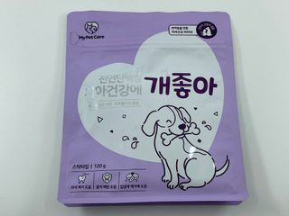 My Pet Care 천연단백질 치아건강에 개좋아 — 5점을 준 리뷰어가 2021년 1월 올린 사용 사진