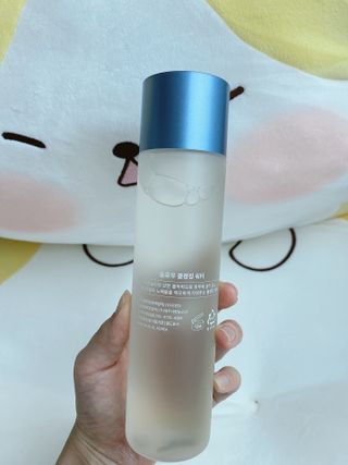 슬로우 스킨스 슬로우 화산송이 클렌징 워터 — 4점을 준 리뷰어가 2021년 6월 올린 사용 사진