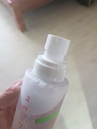 [시카앰플] 묘오한 고마진정할때 진정 스프레이 앰플 150ml — 4점을 준 리뷰어가 2021년 2월 올린 사용 사진