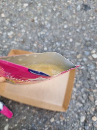 비타크래프트 고양이 수프 50g 3가지맛 x4팩씩 총 12팩 — 4점을 준 리뷰어가 2021년 8월 올린 사용 사진