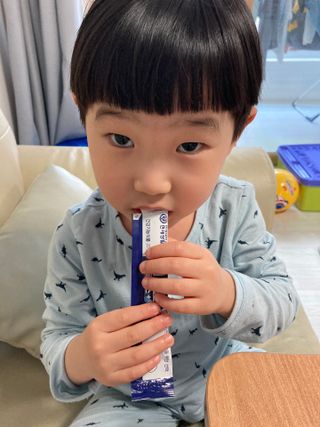 키즈텐플러스 연세 키즈텐 플러스 1개월 — 4.5점을 준 리뷰어가 2021년 4월 올린 사용 사진