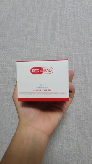 레드투래드 센서티브 슈퍼 크림 50ml — 5점을 준 리뷰어가 2021년 8월 올린 사용 사진