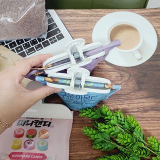 창신리빙 블랑 봉지집게 2P — 4점을 준 리뷰어가 2022년 5월 올린 사용 사진