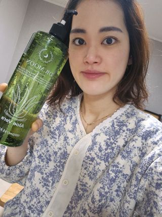 프리 [닥터문] 프리미엄 알로에베라 시카 수딩젤 1000ml — 5점을 준 리뷰어가 2025년 1월 올린 사용 사진