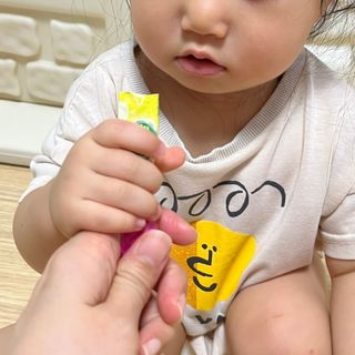 광동생활건강 [세계판매1위 유산균] 컬처렐 키즈 패킷 30포1박스 — 5점을 준 리뷰어가 2022년 7월 올린 사용 사진