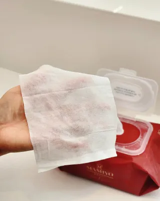 마미요 대용량 플레인 아기물티슈 베이직 캡형 100매 * 10개 — 5점을 준 리뷰어가 2022년 12월 올린 사용 사진