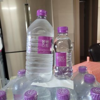 몽베스트 MONTBEST 1L 12입 — 5점을 준 리뷰어가 2022년 2월 올린 사용 사진