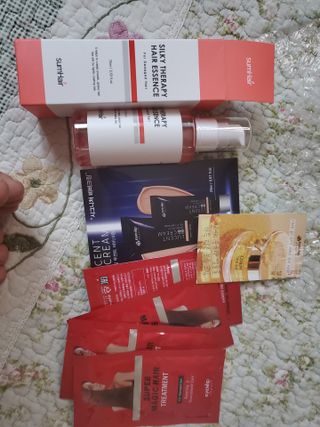 썸헤어 / SUMHAIR 썸헤어 실키 테라피 헤어 에센스 — 3.5점을 준 리뷰어가 2021년 5월 올린 사용 사진