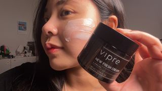 비프리코스메틱 뉴 프레쉬 크림 80ml — 5점을 준 리뷰어가 2023년 2월 올린 사용 사진