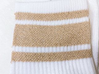 [사이즈가 있는 양말 필로이] 여자 골프 스포츠 중목 양말 2족 세트【 S, M, L 】3가지 사이즈 — 4점을 준 리뷰어가 2022년 9월 올린 사용 사진