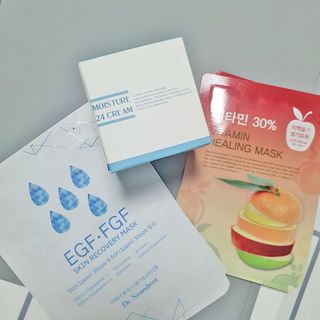 Dr.느루벗 느루벗 모이스쳐 24 크림 — 5점을 준 리뷰어가 2021년 2월 올린 사용 사진