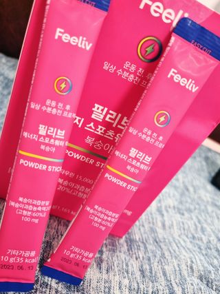 필리브 에너지 스포츠워터 믹스 — 5점을 준 리뷰어가 2021년 7월 올린 사용 사진