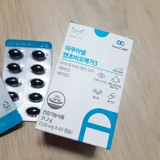 메디포스트 모비타 아쿠아셀 엔초비오메가3 60캡슐 — 5점을 준 리뷰어가 2023년 2월 올린 사용 사진