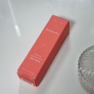 스킨큐어 산다화 카멜리아 안티 링클 멀티밤 — 5점을 준 리뷰어가 2022년 12월 올린 사용 사진