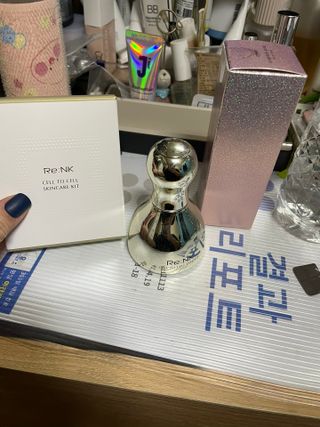 리엔케이 핑크 볼륨 래디언스 컬러크림 에디션 — 4점을 준 리뷰어가 2022년 12월 올린 사용 사진