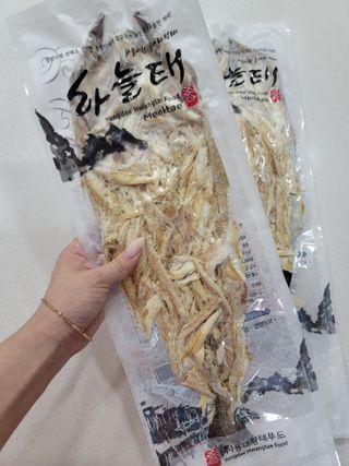 [오늘바스켓] 용대리 손질하늘태 130g — 5점을 준 리뷰어가 2021년 6월 올린 사용 사진