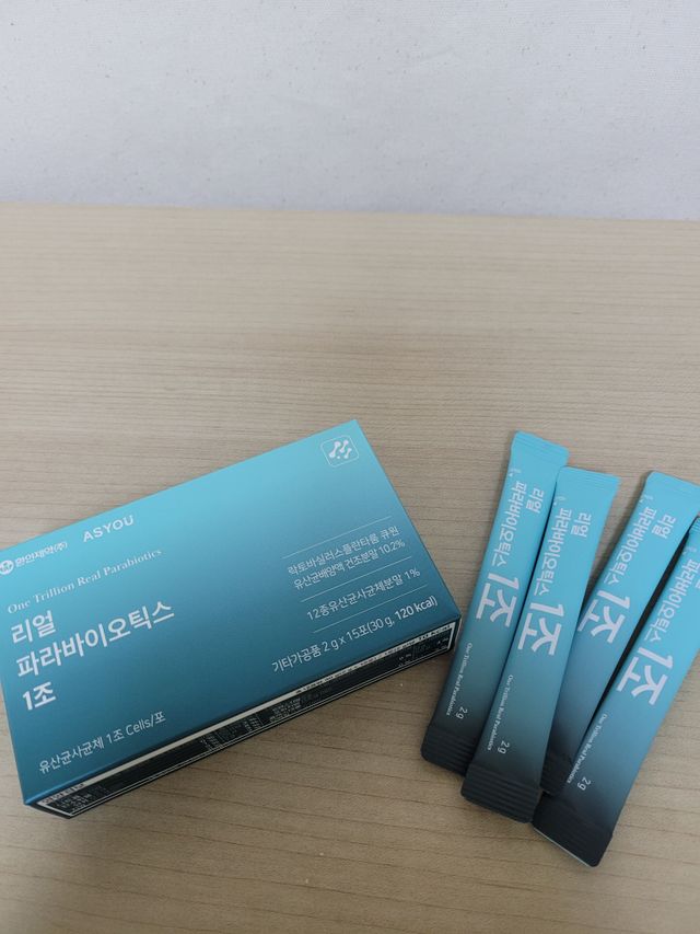 리얼파라바이오틱스 1조 리뷰 사진