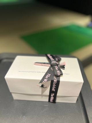 더위치골프(thewitchgolf) 프리미엄 골프 공 더위치골프 매트 펄 컬러의 3피스볼 더위치골프 골프볼 선물세트 — 5점을 준 리뷰어가 2023년 9월 올린 사용 사진