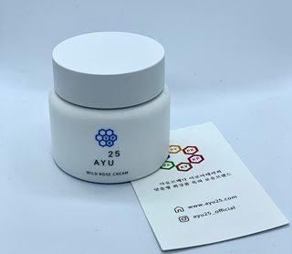 AYU25[아유트웬티파이브]다마스크로즈워터 베이스 천연 수분 촉촉 크림 — 4점을 준 리뷰어가 2021년 4월 올린 사용 사진